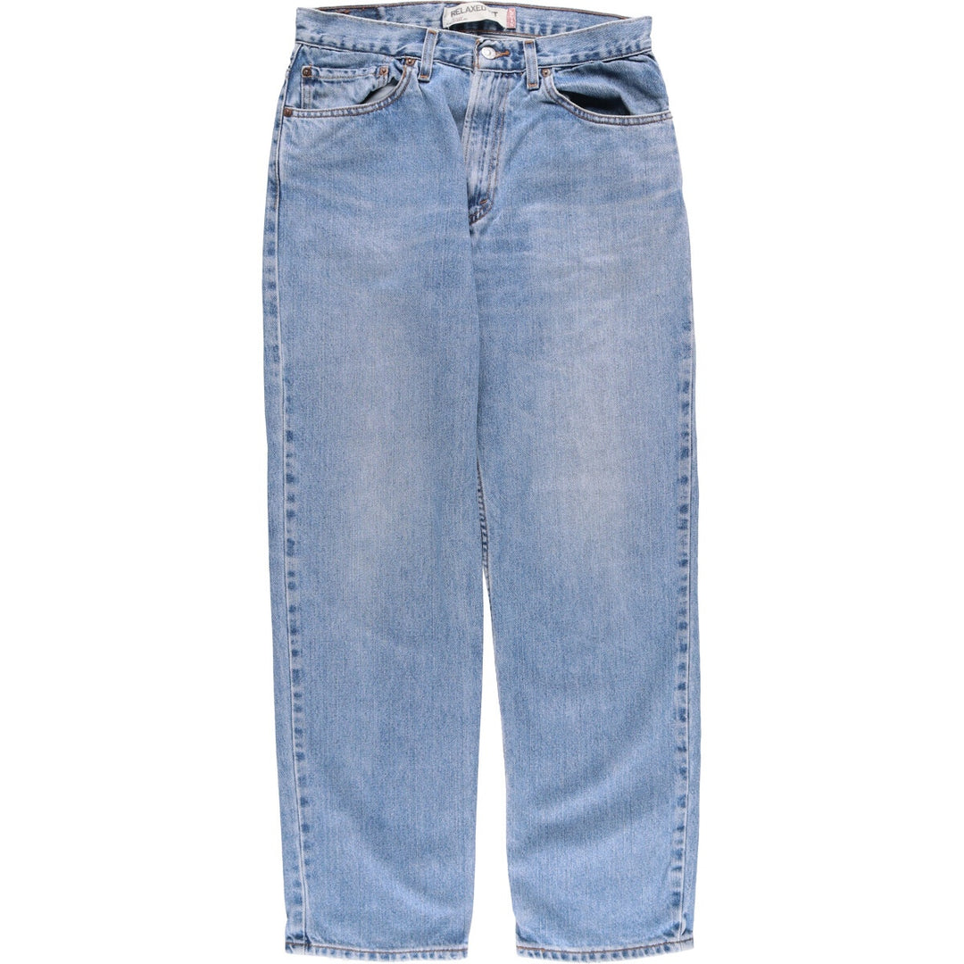 00'S Levi's 550 Relaxed Fit Tapered Denim Pants Men's W32 cotton blue type Vintage Second Hand