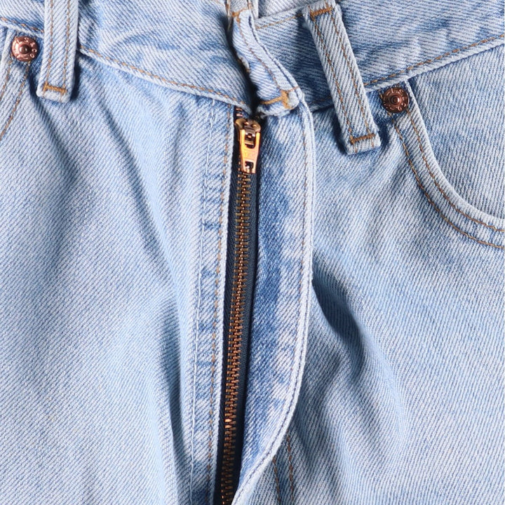 Levi's 550 Relaxed Fit Tapered Denim Pants, Men's, Size 35 cotton Blue type light blue Vintage Second Hand