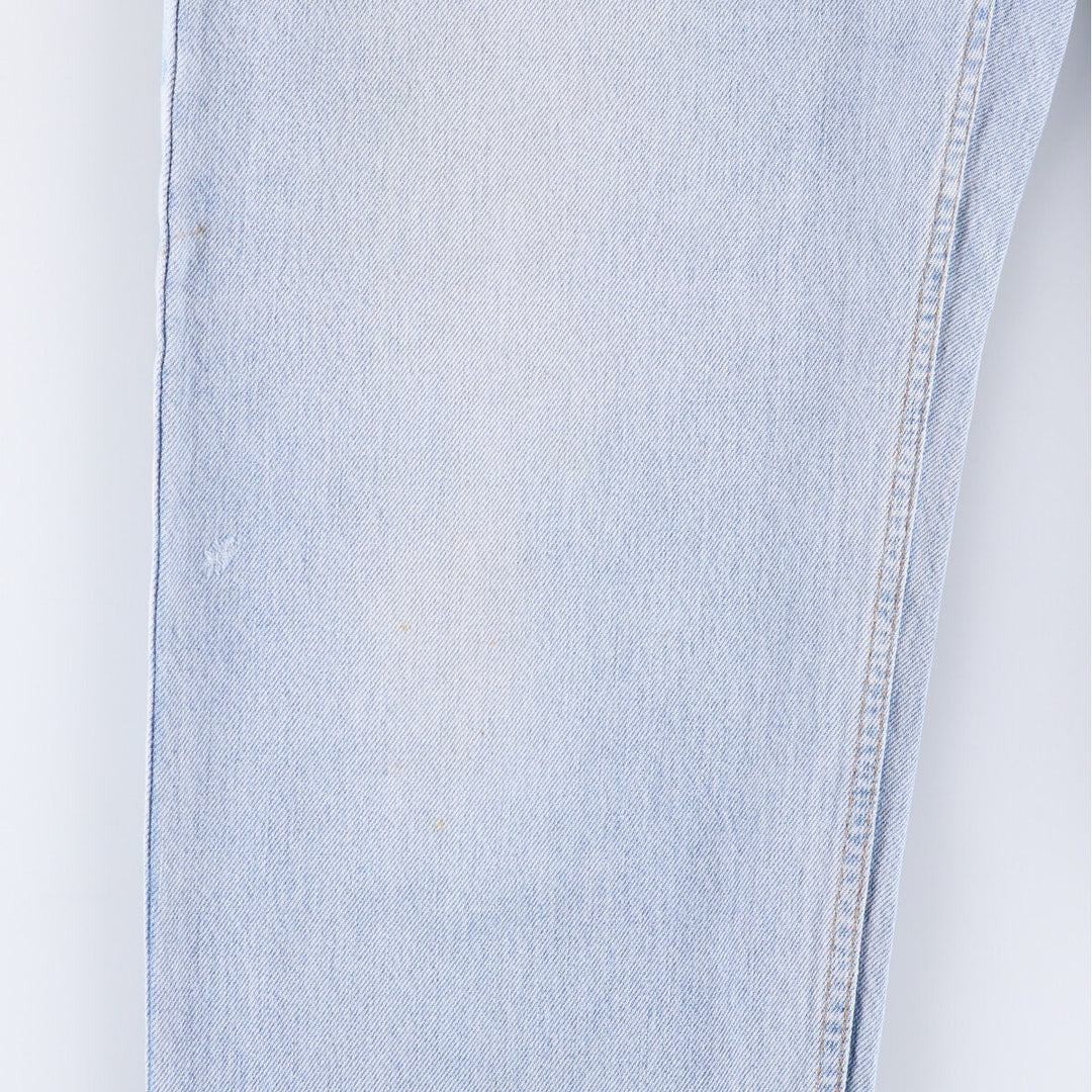 Levi's 550 Relaxed Fit Tapered Denim Pants, Men's, Size 35 cotton Blue type light blue Vintage Second Hand