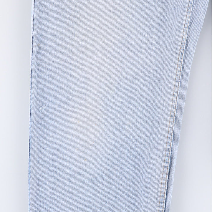 Levi's 550 Relaxed Fit Tapered Denim Pants, Men's, Size 35 cotton Blue type light blue Vintage Second Hand