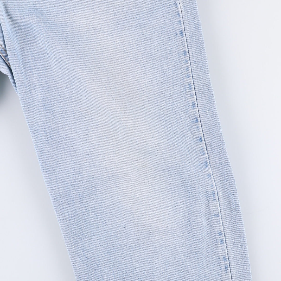 Levi's 550 Relaxed Fit Tapered Denim Pants, Men's, Size 35 cotton Blue type light blue Vintage Second Hand