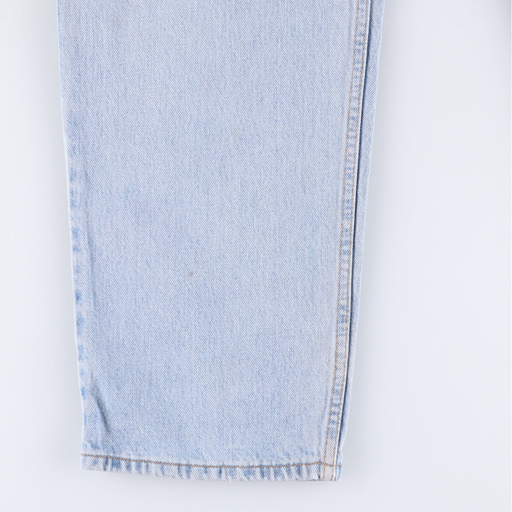 Levi's 550 Relaxed Fit Tapered Denim Pants, Men's, Size 35 cotton Blue type light blue Vintage Second Hand