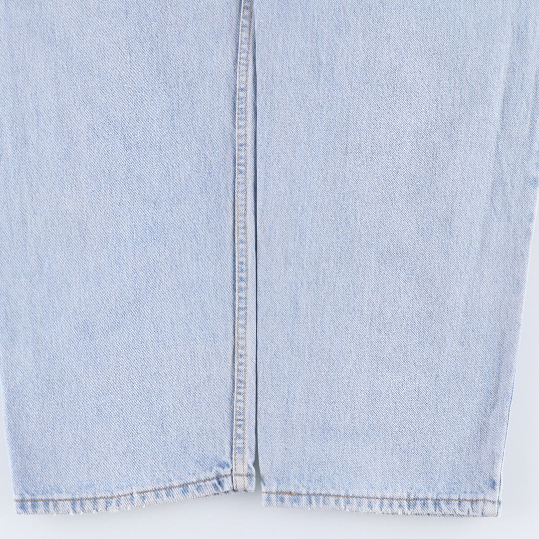 Levi's 550 Relaxed Fit Tapered Denim Pants, Men's, Size 35 cotton Blue type light blue Vintage Second Hand