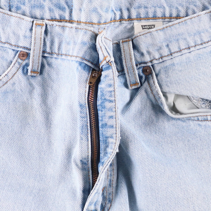 90'S Levi's 40550-0234 Relaxed Fit Tapered Leg Denim Pants with Orange Tab, Men's Size 32 cotton Blue type light blue Vintage Second Hand