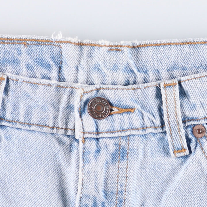 90'S Levi's 40550-0234 Relaxed Fit Tapered Leg Denim Pants with Orange Tab, Men's Size 32 cotton Blue type light blue Vintage Second Hand