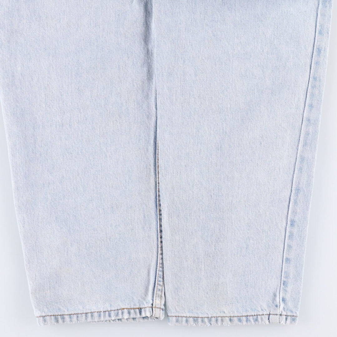 90'S Levi's 40550-0234 Relaxed Fit Tapered Leg Denim Pants with Orange Tab, Men's Size 32 cotton Blue type light blue Vintage Second Hand