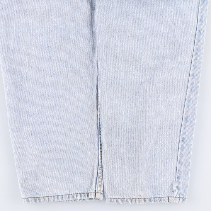 90'S Levi's 40550-0234 Relaxed Fit Tapered Leg Denim Pants with Orange Tab, Men's Size 32 cotton Blue type light blue Vintage Second Hand