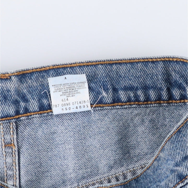 90'S Levi's 550-4891 Relaxed Fit Tapered Denim Pants, Men's, Size 32 (Vintage) cotton blue type Vintage Second Hand