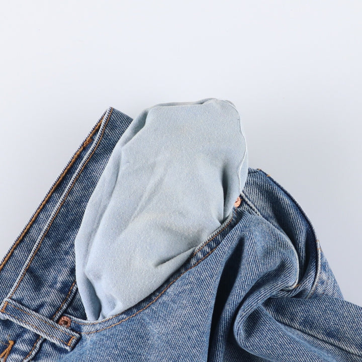 90'S Levi's 550-4891 Relaxed Fit Tapered Denim Pants, Men's, Size 32 (Vintage) cotton blue type Vintage Second Hand