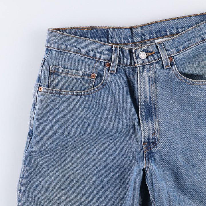 90'S Levi's 550-4891 Relaxed Fit Tapered Denim Pants, Men's, Size 32 (Vintage) cotton blue type Vintage Second Hand