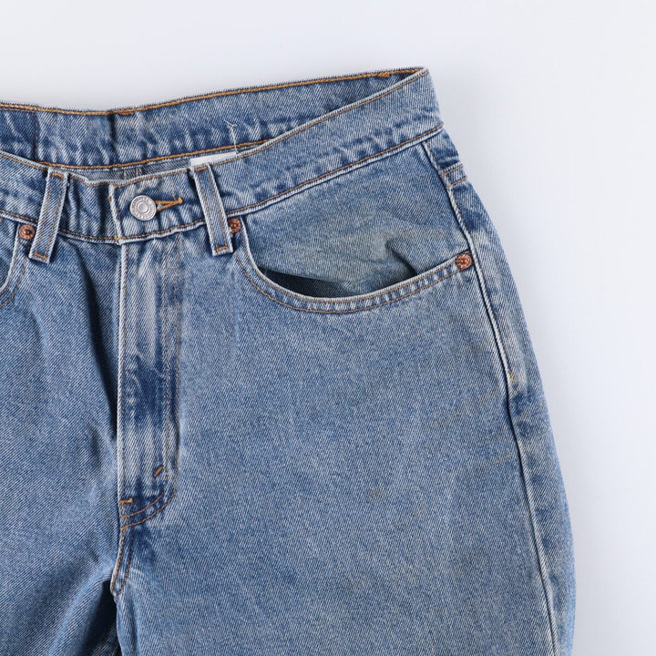 90'S Levi's 550-4891 Relaxed Fit Tapered Denim Pants, Men's, Size 32 (Vintage) cotton blue type Vintage Second Hand