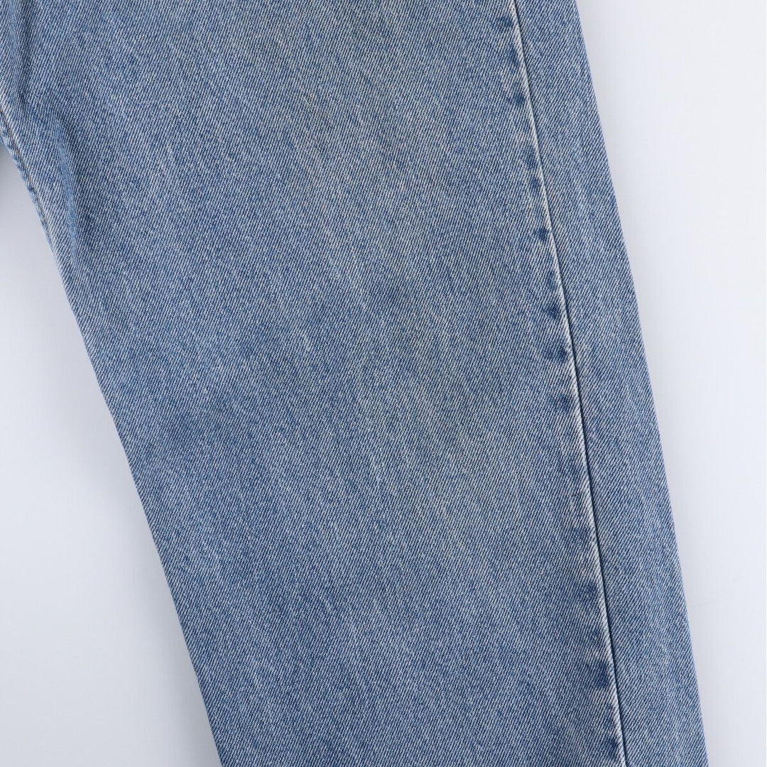 90'S Levi's 550-4891 Relaxed Fit Tapered Denim Pants, Men's, Size 32 (Vintage) cotton blue type Vintage Second Hand