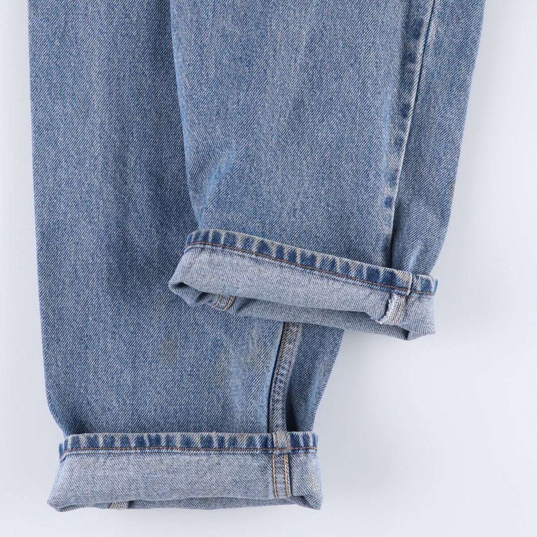 90'S Levi's 550-4891 Relaxed Fit Tapered Denim Pants, Men's, Size 32 (Vintage) cotton blue type Vintage Second Hand