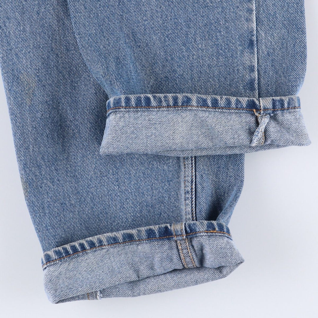 90'S Levi's 550-4891 Relaxed Fit Tapered Denim Pants, Men's, Size 32 (Vintage) cotton blue type Vintage Second Hand