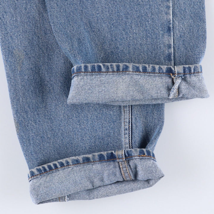 90'S Levi's 550-4891 Relaxed Fit Tapered Denim Pants, Men's, Size 32 (Vintage) cotton blue type Vintage Second Hand