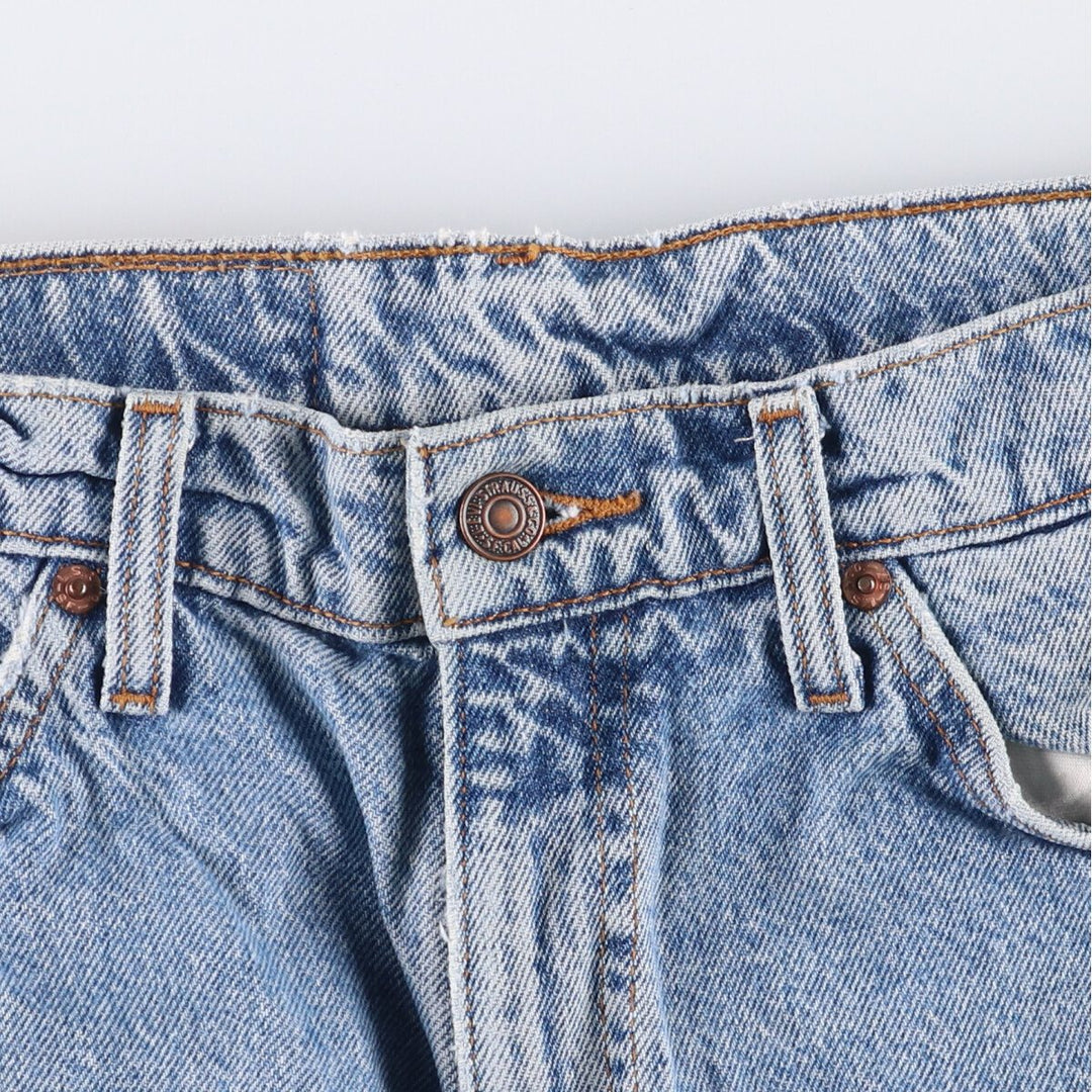 90'S Levi's 40550-0213 Relaxed Fit Tapered Denim Pants with Orange Tab, Men's Size 34 (Vintage) cotton blue type Vintage Second Hand