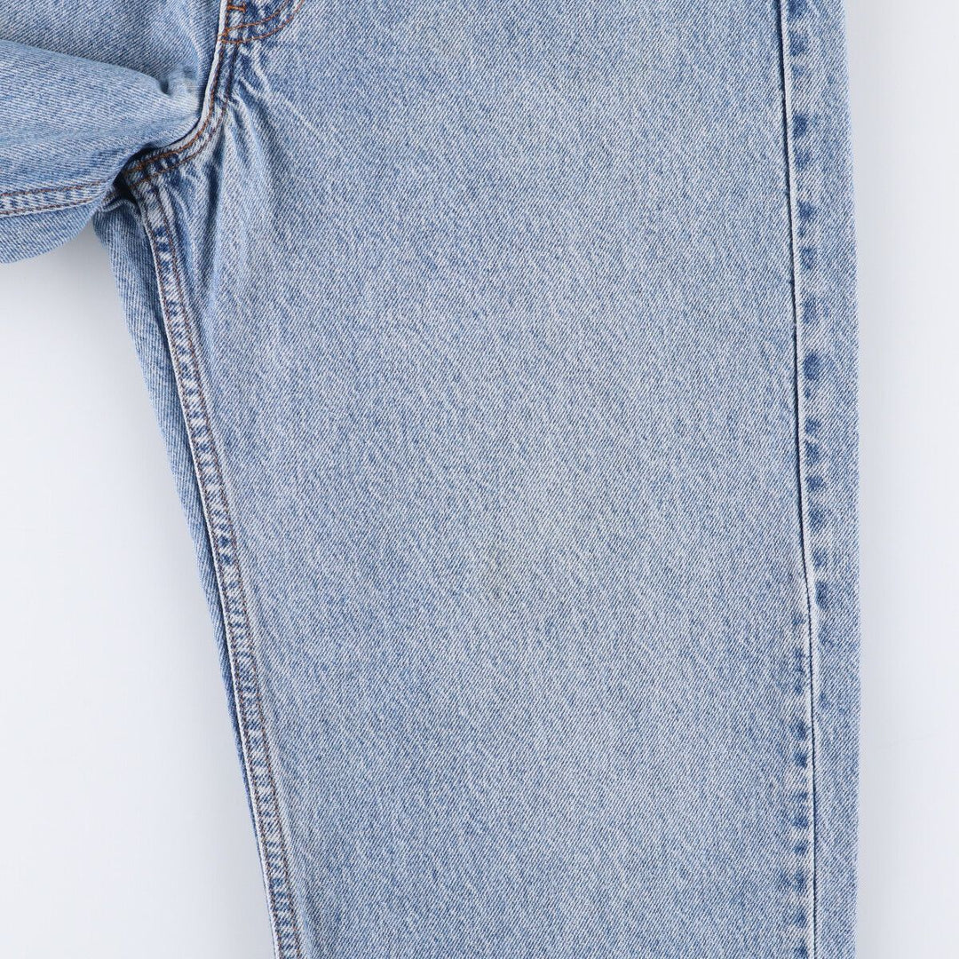 90'S Levi's 40550-0213 Relaxed Fit Tapered Denim Pants with Orange Tab, Men's Size 34 (Vintage) cotton blue type Vintage Second Hand