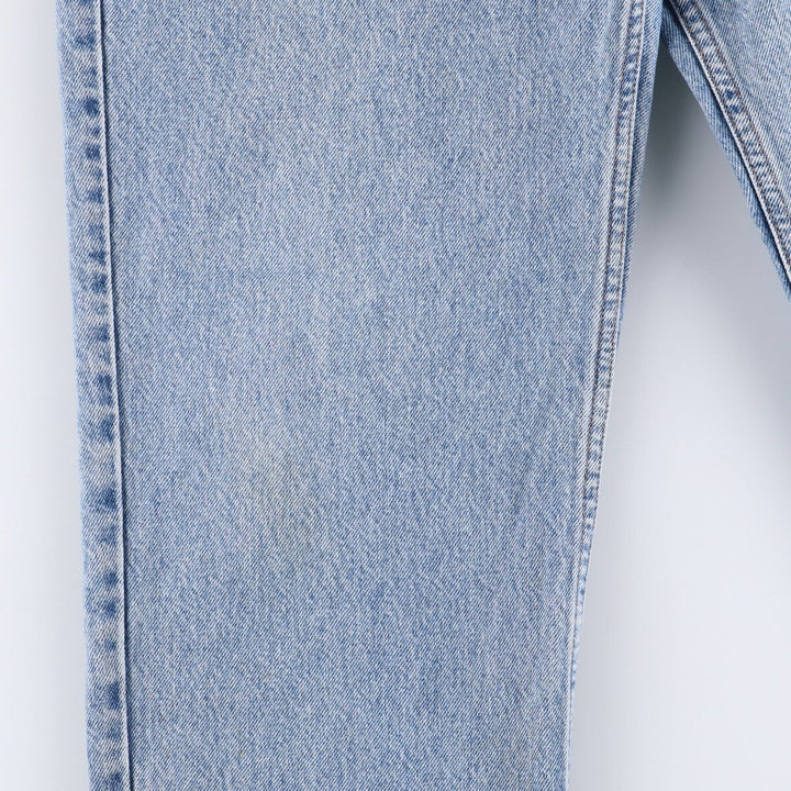 90'S Levi's 40550-0213 Relaxed Fit Tapered Denim Pants with Orange Tab, Men's Size 34 (Vintage) cotton blue type Vintage Second Hand