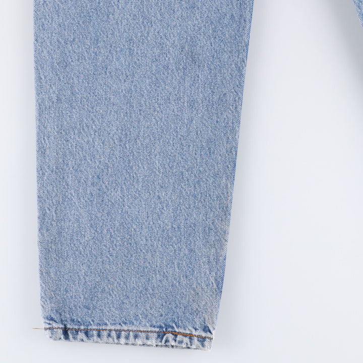 90'S Levi's 40550-0213 Relaxed Fit Tapered Denim Pants with Orange Tab, Men's Size 34 (Vintage) cotton blue type Vintage Second Hand