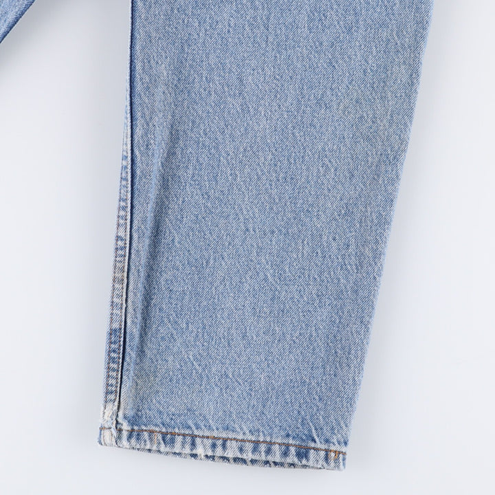 90'S Levi's 40550-0213 Relaxed Fit Tapered Denim Pants with Orange Tab, Men's Size 34 (Vintage) cotton blue type Vintage Second Hand