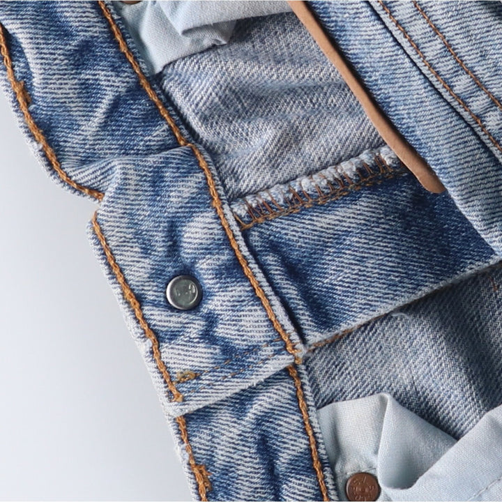 Levi's 550 Tapered Denim Pants, Men's, Size W31, Cut-Off unclear blue type Vintage Second Hand