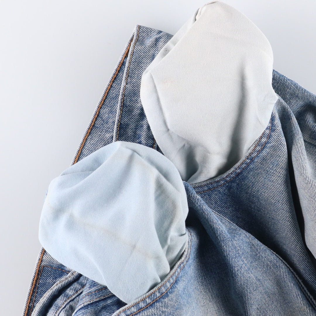 Levi's 550 Tapered Denim Pants, Men's, Size W31, Cut-Off unclear blue type Vintage Second Hand