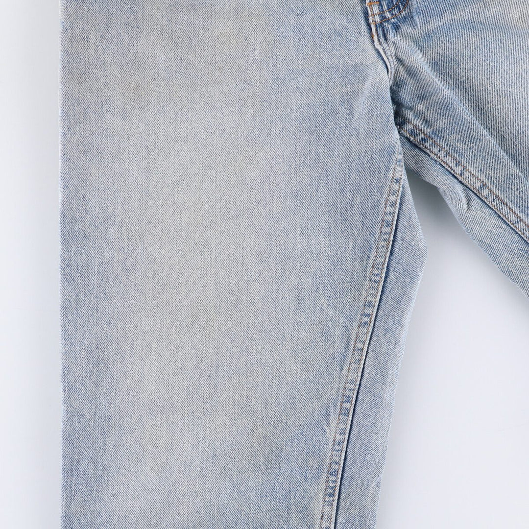 Levi's 550 Tapered Denim Pants, Men's, Size W31, Cut-Off unclear blue type Vintage Second Hand