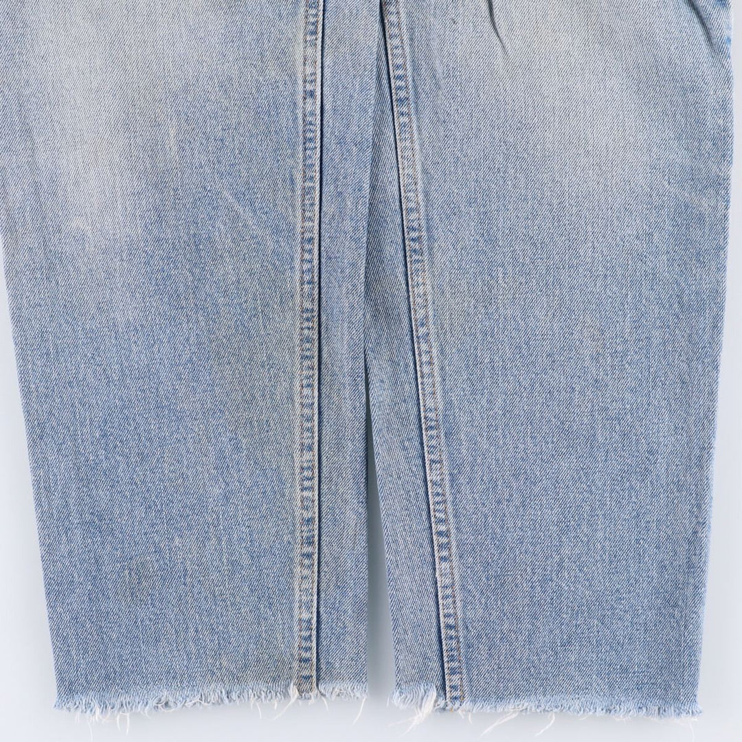 Levi's 550 Tapered Denim Pants, Men's, Size W31, Cut-Off unclear blue type Vintage Second Hand