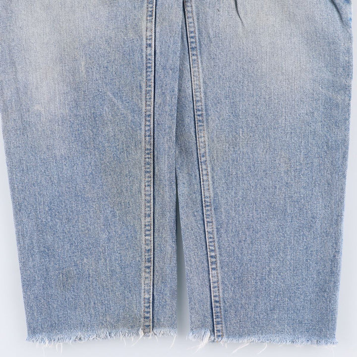 Levi's 550 Tapered Denim Pants, Men's, Size W31, Cut-Off unclear blue type Vintage Second Hand