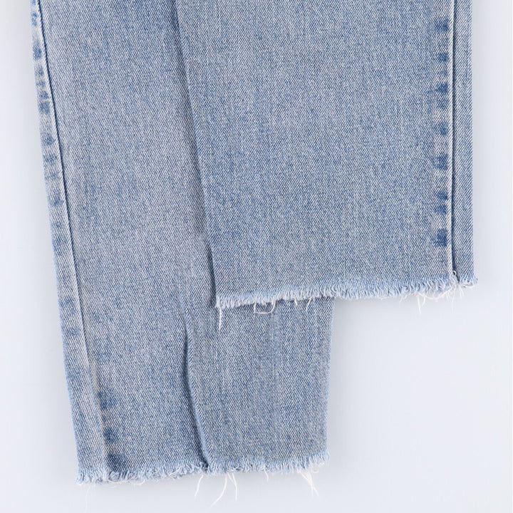 Levi's 550 Tapered Denim Pants, Men's, Size W31, Cut-Off unclear blue type Vintage Second Hand