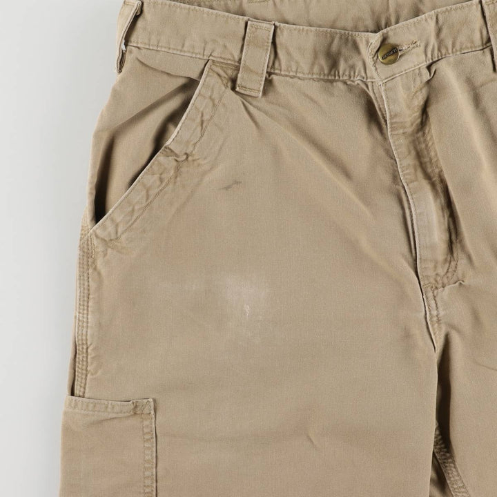Carhartt ORIGINAL FIT Duck Painter Shorts, Men's, W36 equivalent cotton Beige type Vintage Second Hand