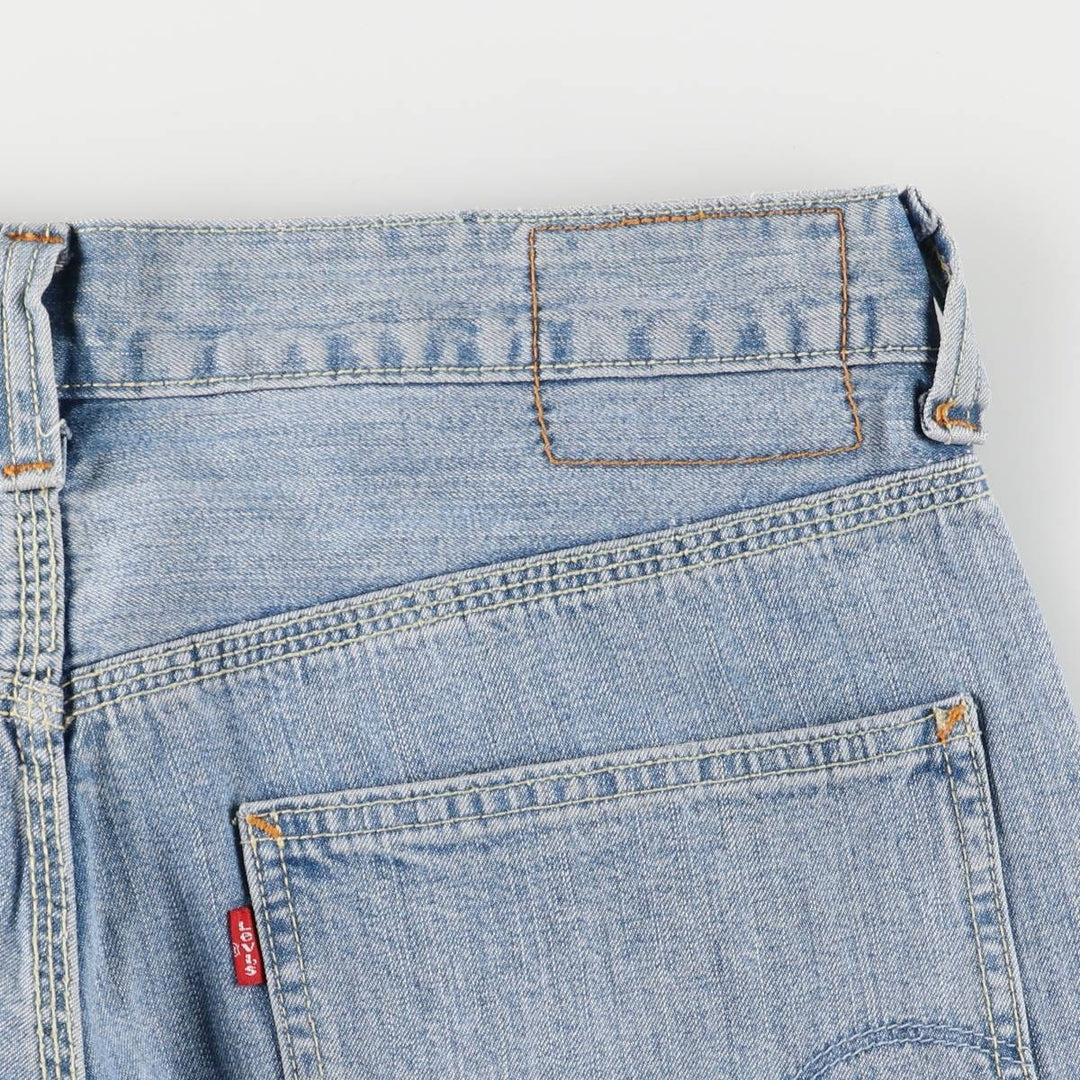 90s-00'S Levi's Carpenter Painter Shorts, Men's, Size W36 cotton Blue type light blue Vintage Second Hand