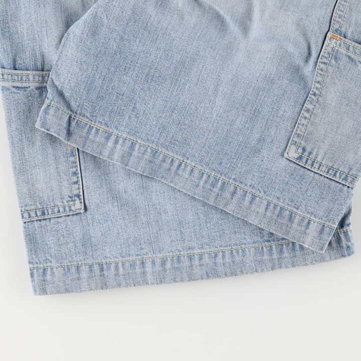 90s-00'S Levi's Carpenter Painter Shorts, Men's, Size W36 cotton Blue type light blue Vintage Second Hand