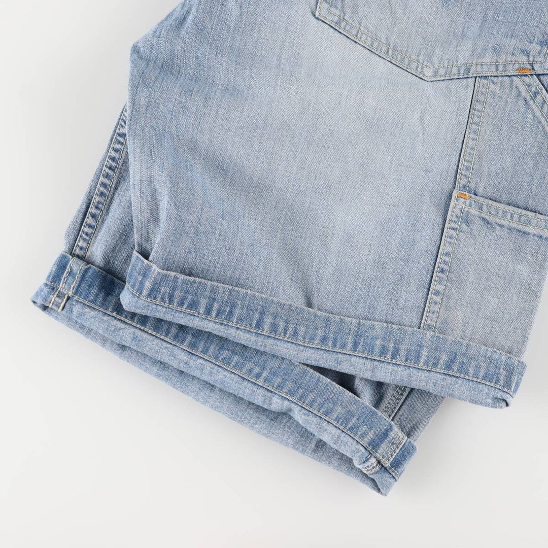 90s-00'S Levi's Carpenter Painter Shorts, Men's, Size W36 cotton Blue type light blue Vintage Second Hand