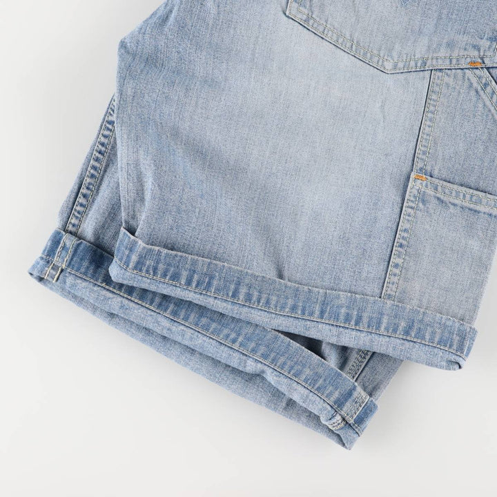 90s-00'S Levi's Carpenter Painter Shorts, Men's, Size W36 cotton Blue type light blue Vintage Second Hand