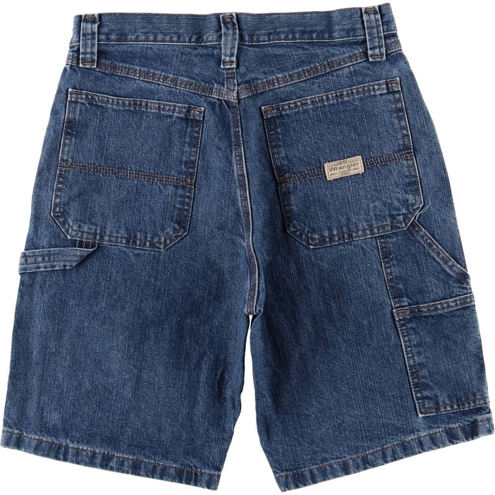 2000'S Wrangler Carpenter Denim Painter Shorts, Men's, Size W31 cotton blue type Vintage Second Hand