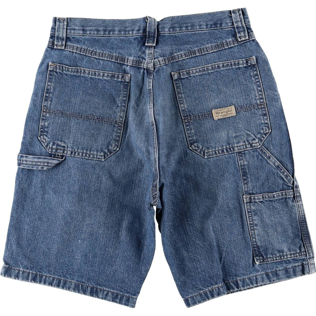 2000'S Wrangler Carpenter Denim Painter Shorts, Men's, Size W31 cotton blue type Vintage Second Hand