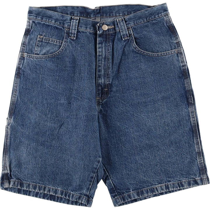 00'S Wrangler CARPENTER Denim Painter Shorts, Men's, W34 equivalent cotton blue type Vintage Second Hand