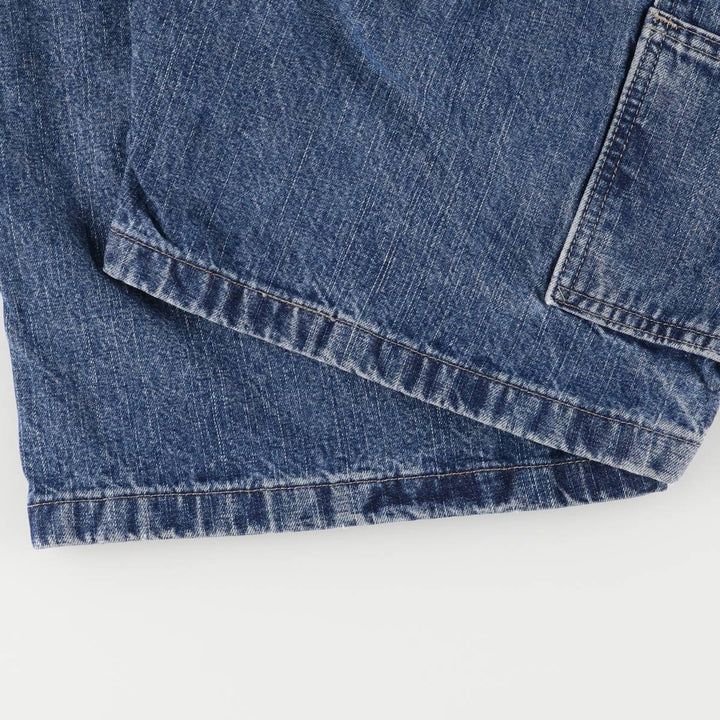 00'S Wrangler CARPENTER Denim Painter Shorts, Men's, W34 equivalent cotton blue type Vintage Second Hand