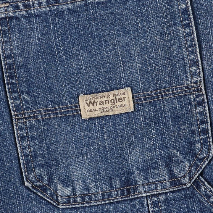 00'S Wrangler CARPENTER Denim Painter Shorts, Men's, W35 equivalent cotton blue type Vintage Second Hand