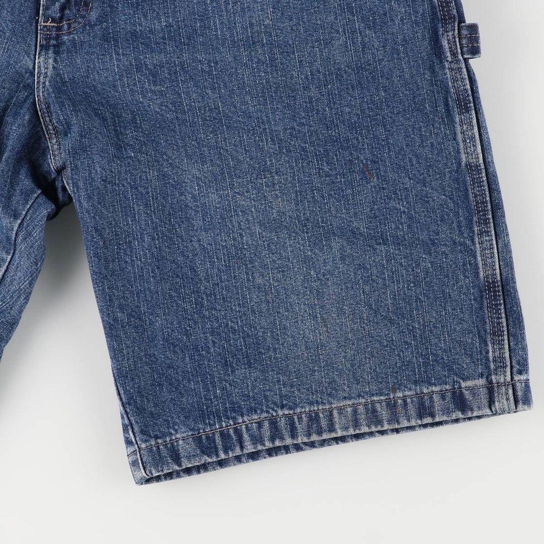 00'S Wrangler CARPENTER Denim Painter Shorts, Men's, W35 equivalent cotton blue type Vintage Second Hand
