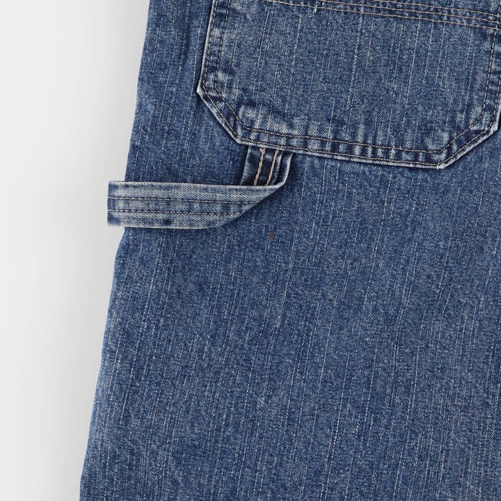 00'S Wrangler CARPENTER Denim Painter Shorts, Men's, W35 equivalent cotton blue type Vintage Second Hand