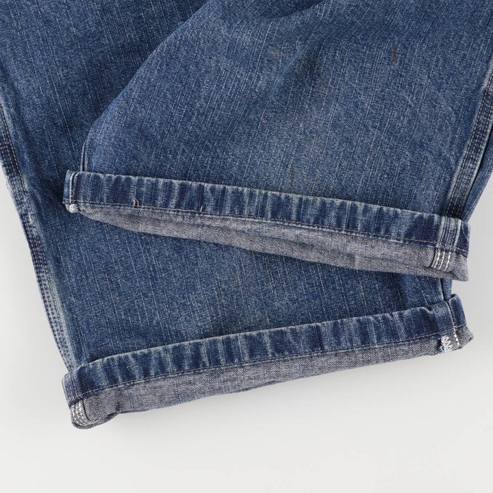 00'S Wrangler CARPENTER Denim Painter Shorts, Men's, W35 equivalent cotton blue type Vintage Second Hand