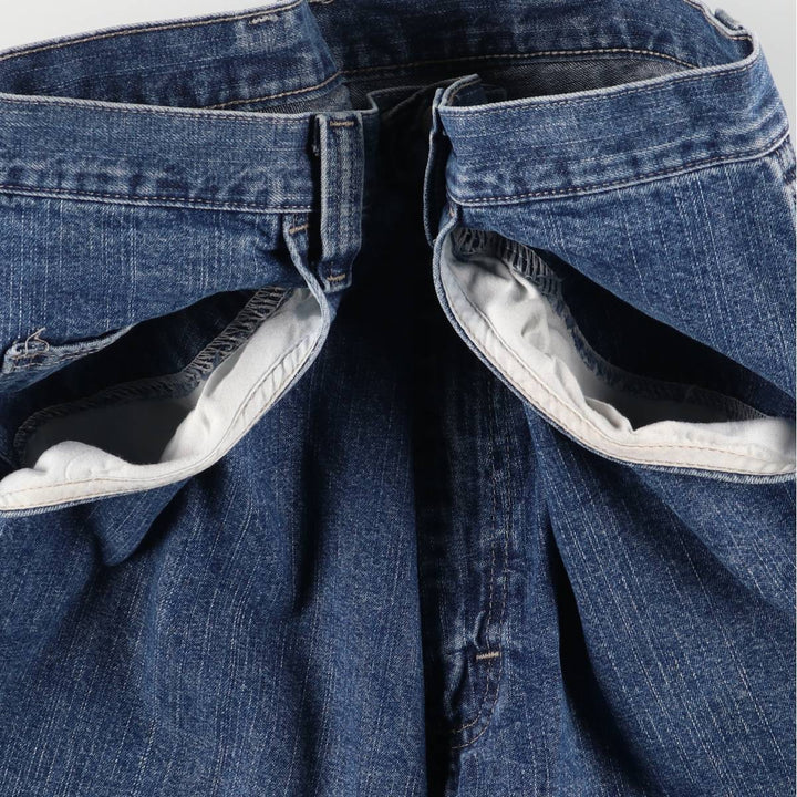 00'S Wrangler CARPENTER Denim Painter Shorts, Men's, W35 equivalent cotton blue type Vintage Second Hand