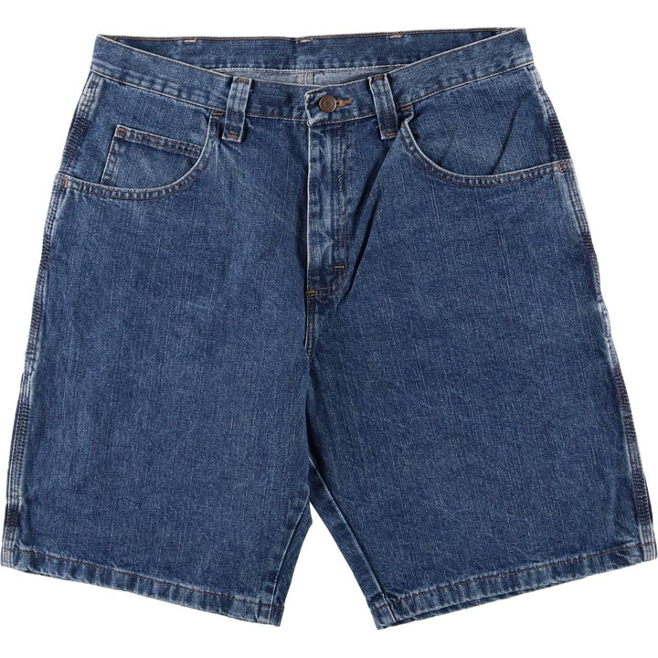 00'S Wrangler CARPENTER Denim Painter Shorts, Men's, W34 equivalent cotton blue type Vintage Second Hand