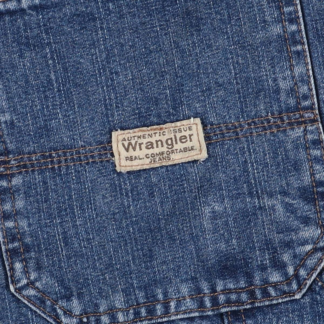00'S Wrangler CARPENTER Denim Painter Shorts, Men's, W34 equivalent cotton blue type Vintage Second Hand