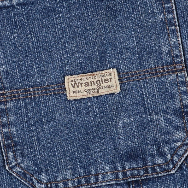 00'S Wrangler CARPENTER Denim Painter Shorts, Men's, W34 equivalent cotton blue type Vintage Second Hand
