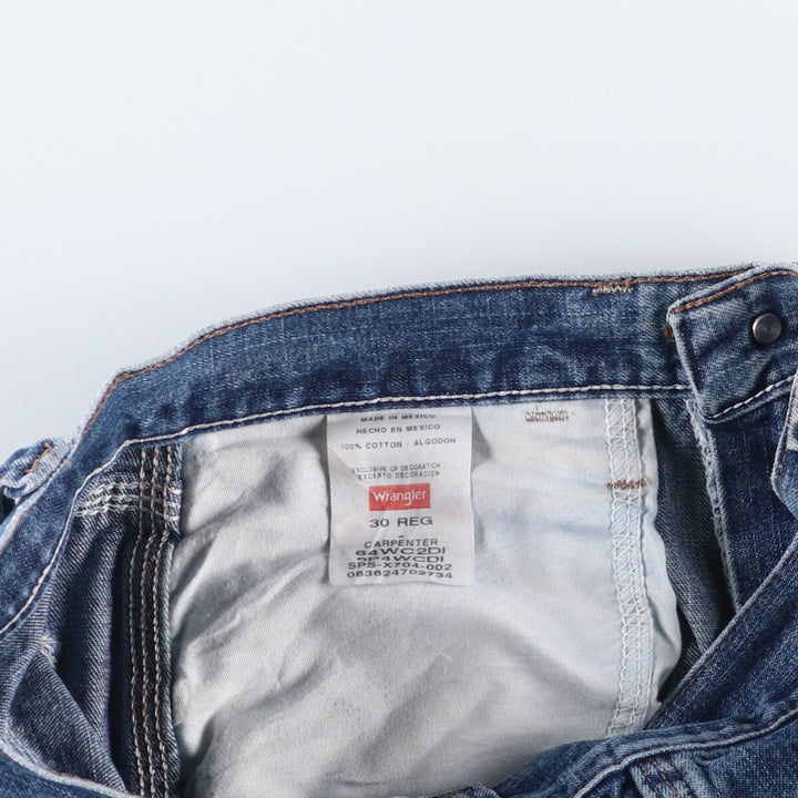 2000'S Wrangler Denim Painter Shorts, Men's, Size W31 cotton blue type Vintage Second Hand