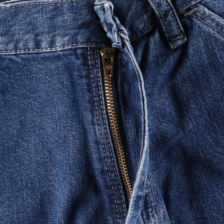 WRG JEAN CO Denim Painter Shorts, Men's, Size W34 cotton navy blue type Vintage Second Hand