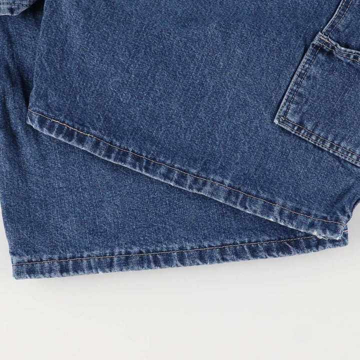 WRG JEAN CO Denim Painter Shorts, Men's, Size W34 cotton navy blue type Vintage Second Hand